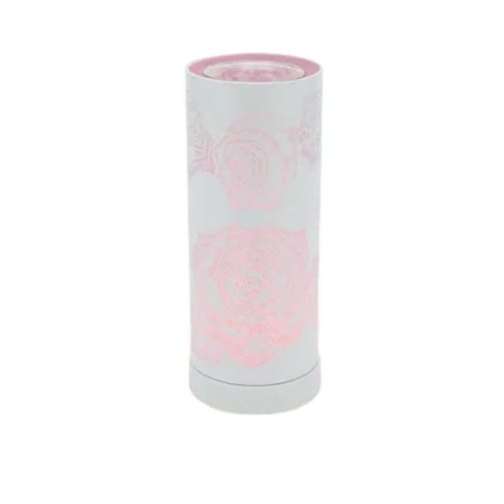 Aroma Colour Changing LED Electric Wax Oil Melt Warmer Lamp - White Rose