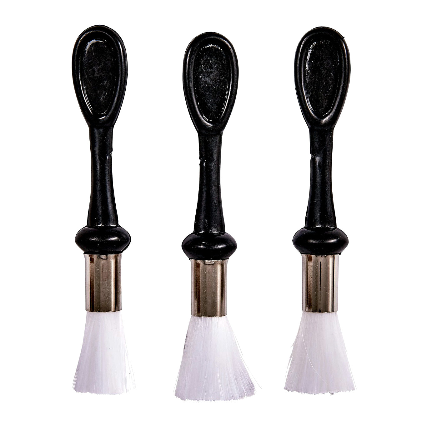3pc Mini Brush Set Soft Bristle Cleaning Brushes | Ideal for Jewellery Watches Electronics