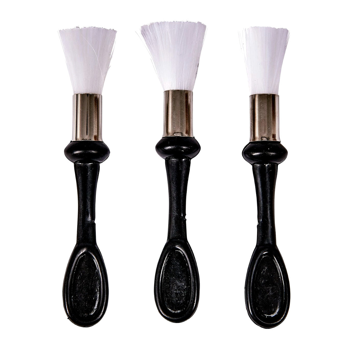 3pc Mini Brush Set Soft Bristle Cleaning Brushes | Ideal for Jewellery Watches Electronics