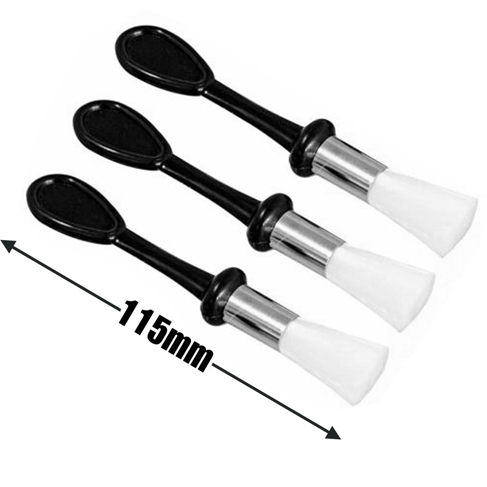 3pc Mini Brush Set Soft Bristle Cleaning Brushes | Ideal for Jewellery Watches Electronics
