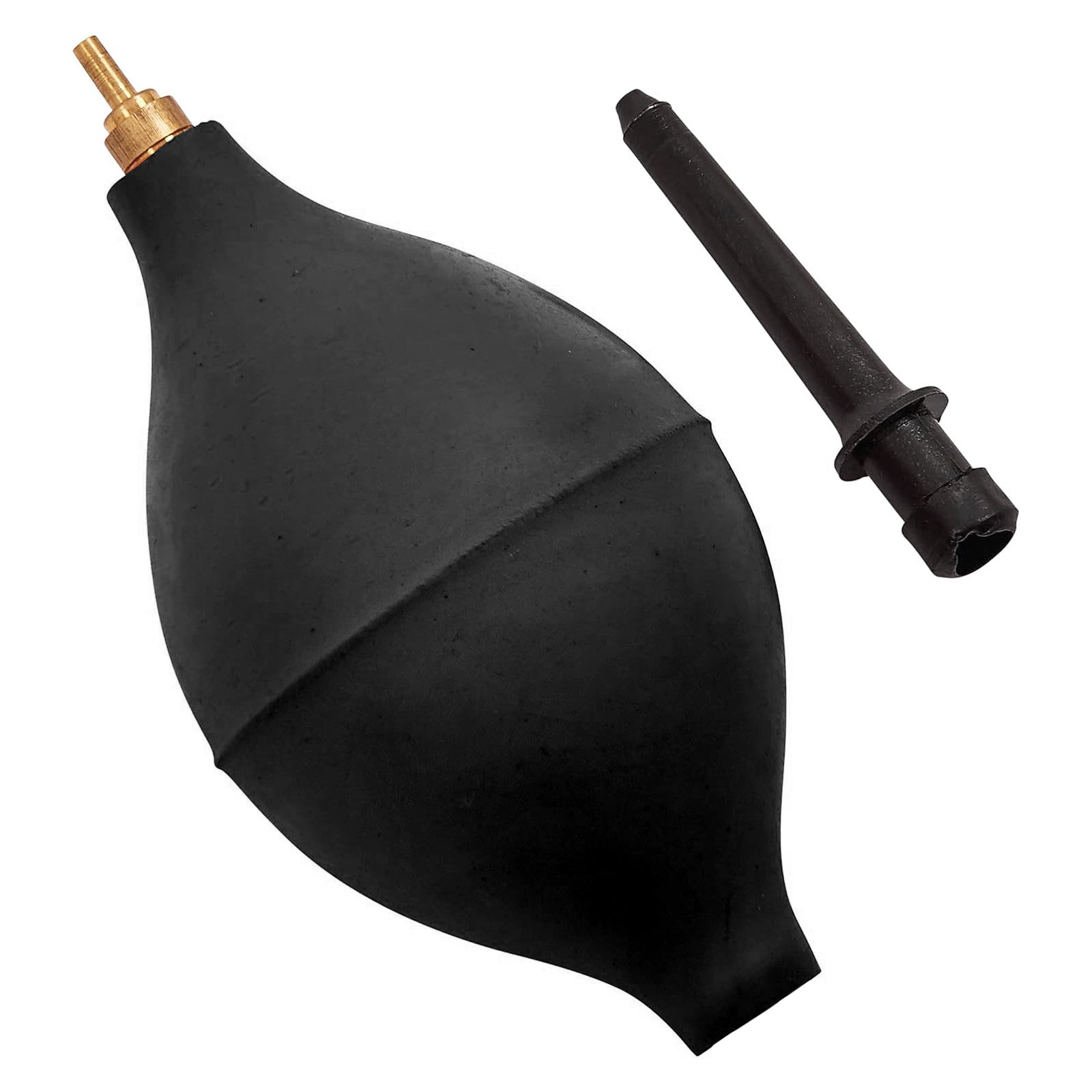 Rubber Dust Blower Air Duster and 3pc Mini Soft Bristle Brushes | PC Laptop Camera Lens Cleaning Kit