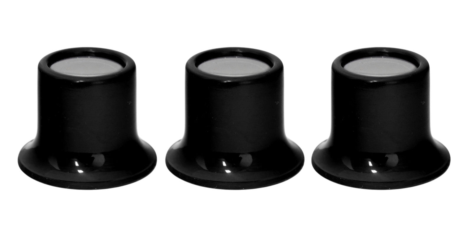 3pc Eye Loupe Set Jewellers Eyeglass Watchmakers Magnifiers | Magnifying Glasses with 2x, 5x and 10x Magnification