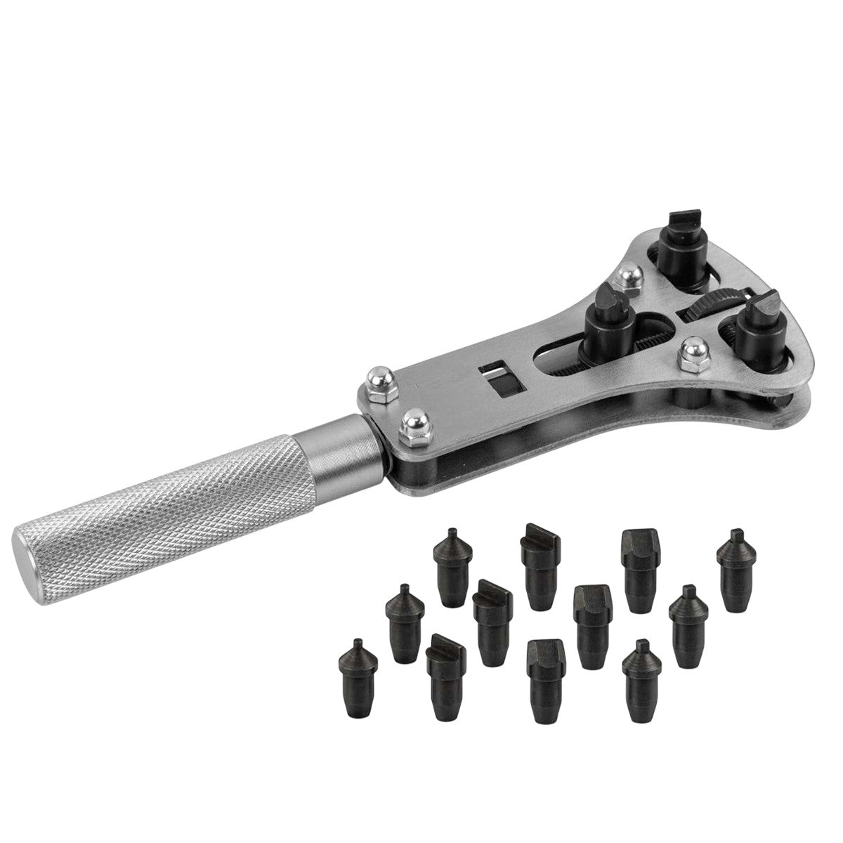 145pc Watch Repair Tools inc. Case Opener Link Remover Watchmakers Hammers and Eye Loupes