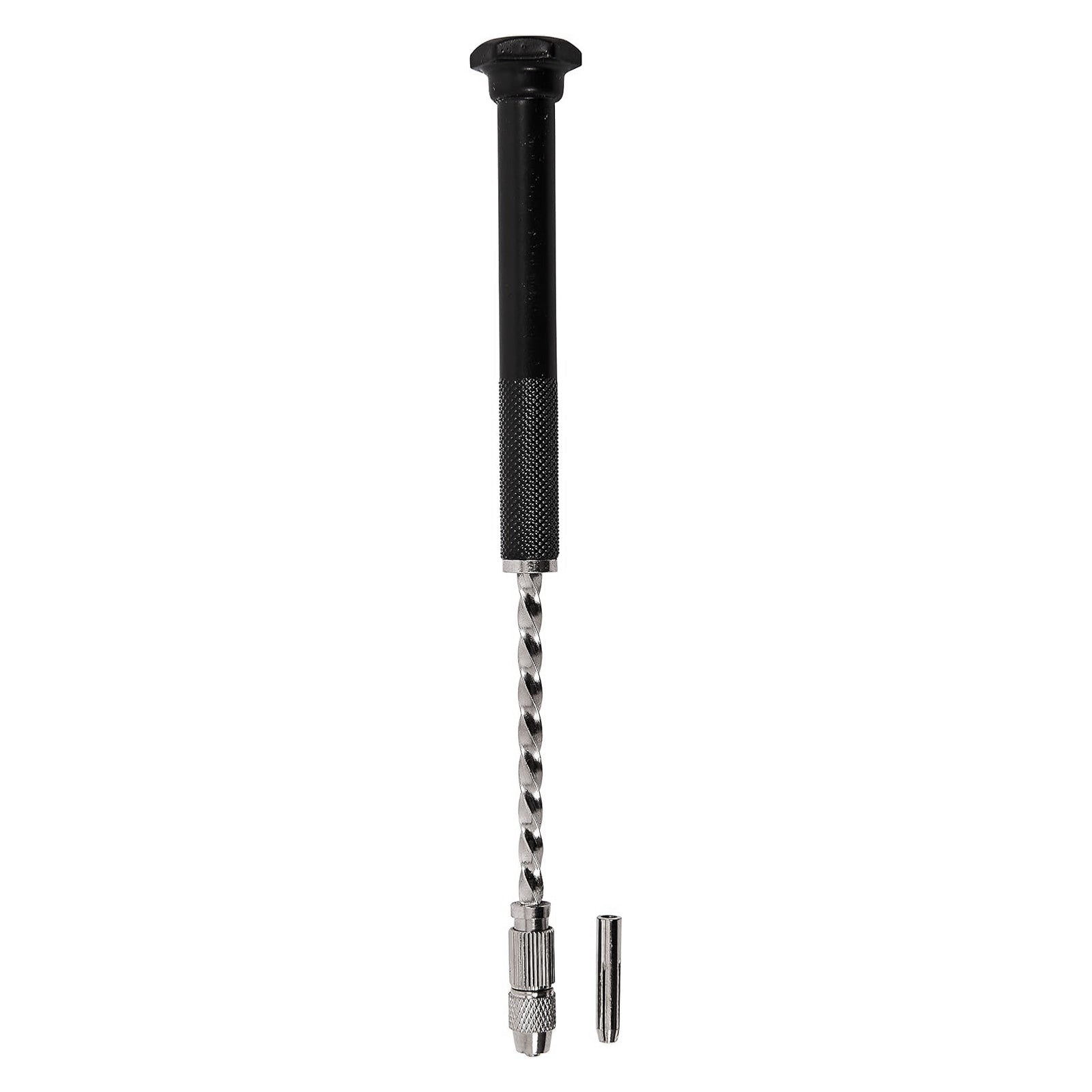 Archimedes Drill + 20pc Micro HSS Twist Drills | 190mm Pump Action Precision Hand Drill