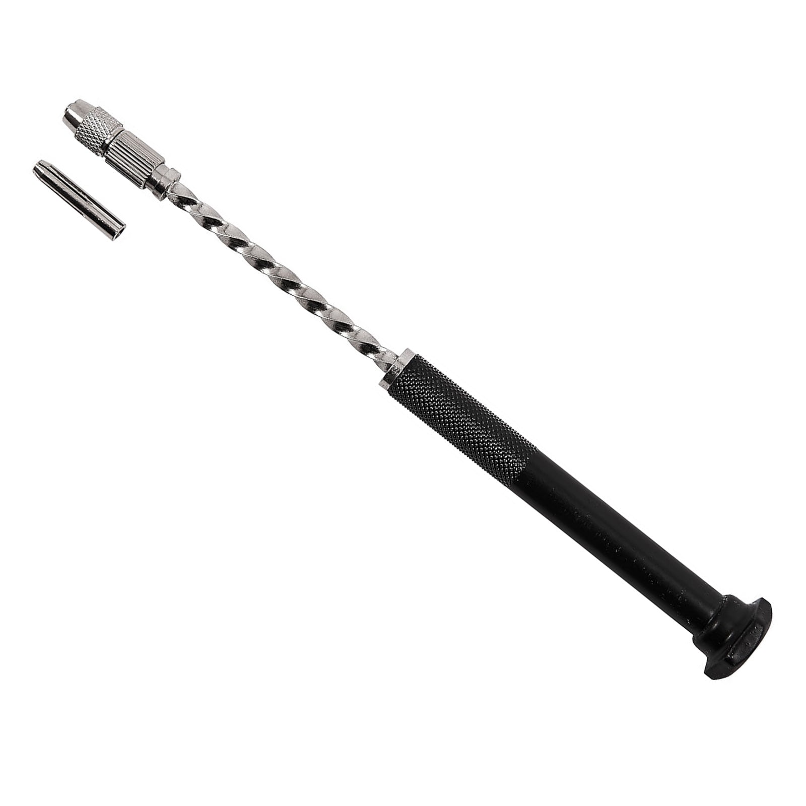 Archimedes Drill + 20pc Micro HSS Twist Drills | 190mm Pump Action Precision Hand Drill