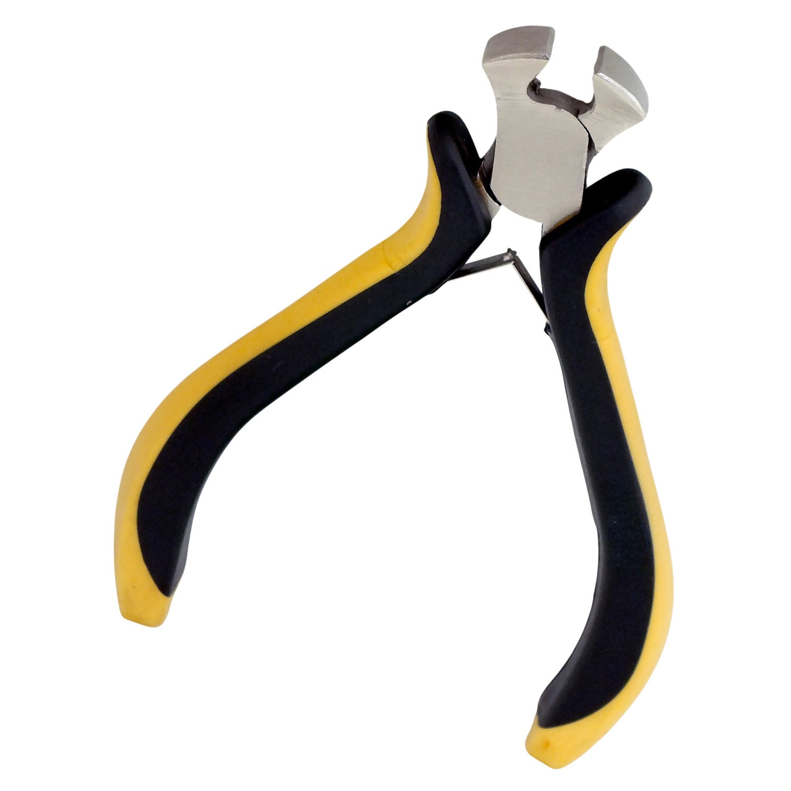 2pc Precision Mini Pliers Set | Bent Long Nose & End Cutting Wire Snips Nippers Cutters