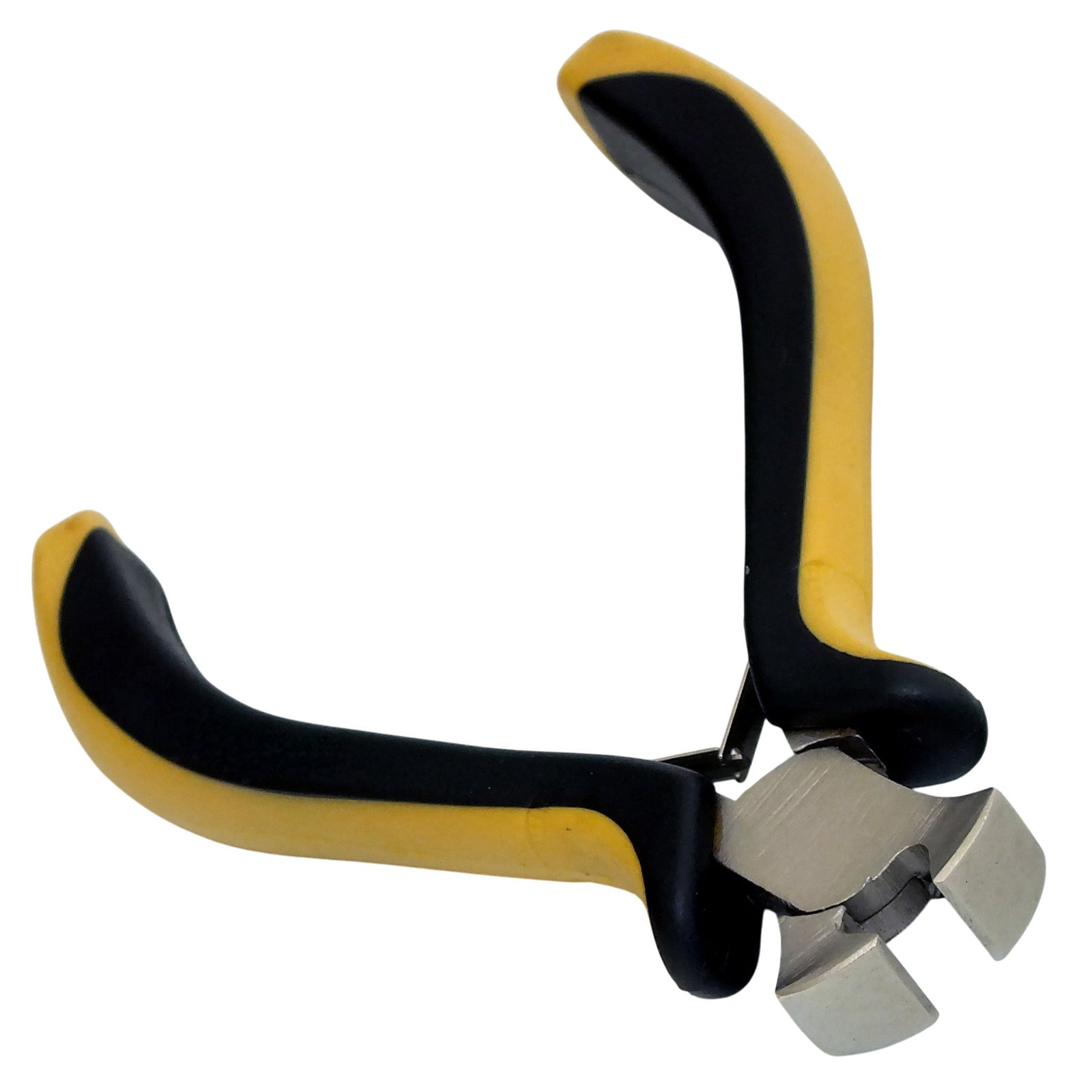 2pc Precision Mini Pliers Set | Bent Long Nose & End Cutting Wire Snips Nippers Cutters