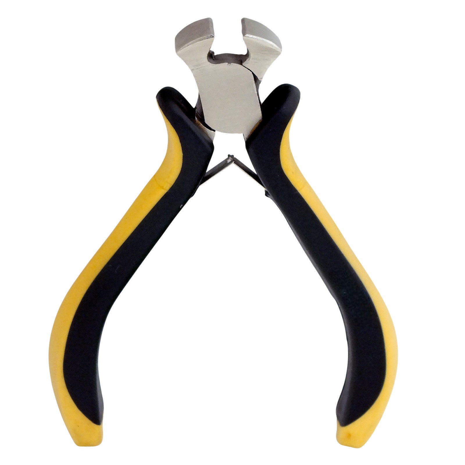 2pc Precision Mini Pliers Set | Bent Long Nose & End Cutting Wire Snips Nippers Cutters