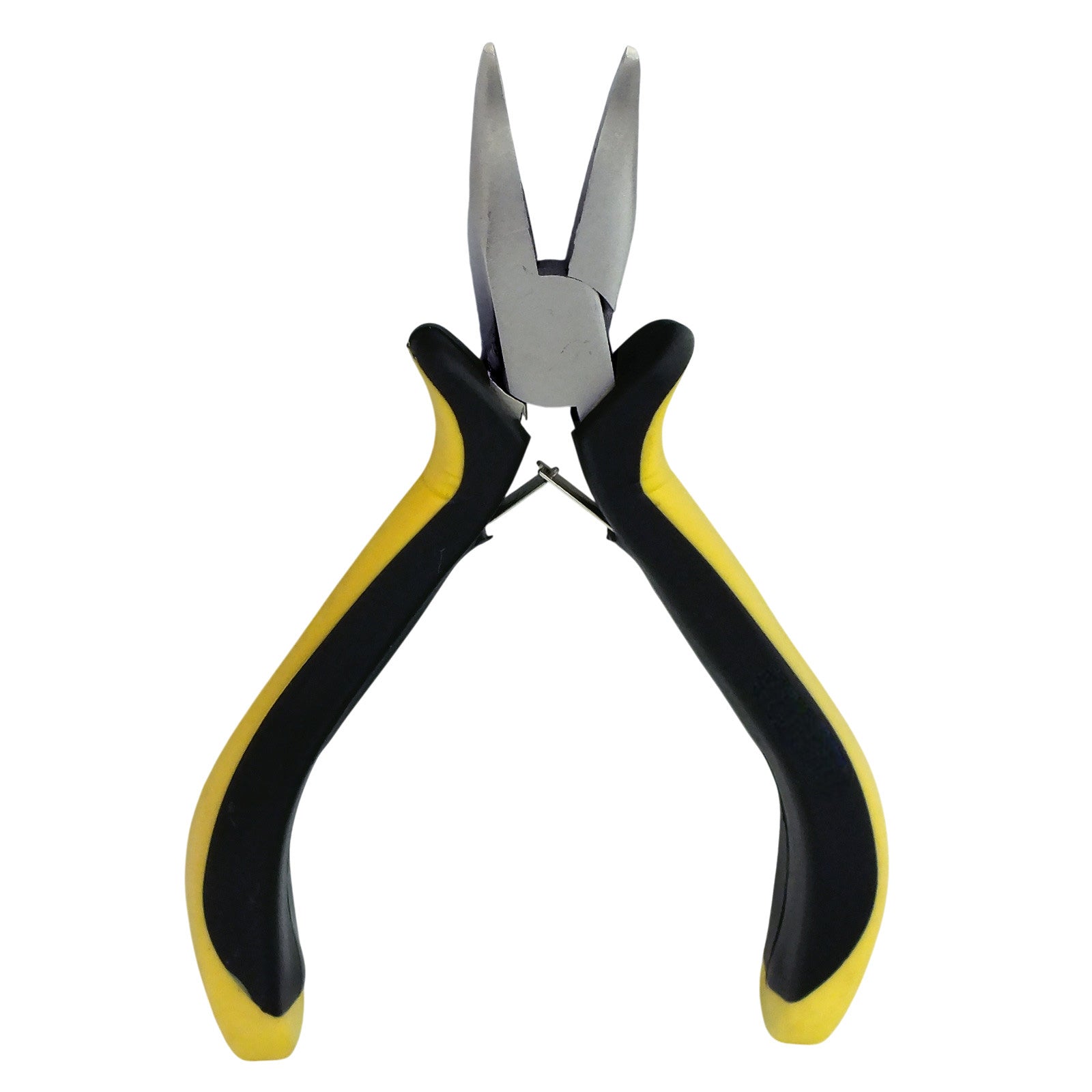 2pc Precision Mini Pliers Set | Bent Long Nose & End Cutting Wire Snips Nippers Cutters