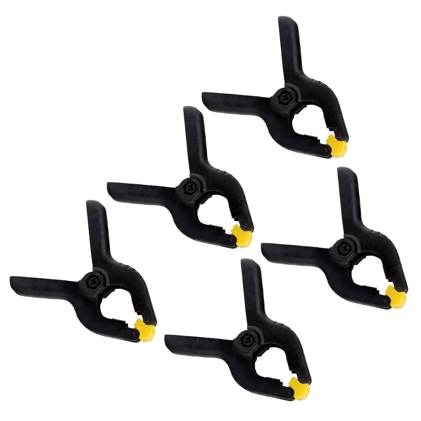 5 Pack of 2" Spring Clamps 50mm Quick Grip Clips | Ideal for Jewellery and Model Making Crafts DIY