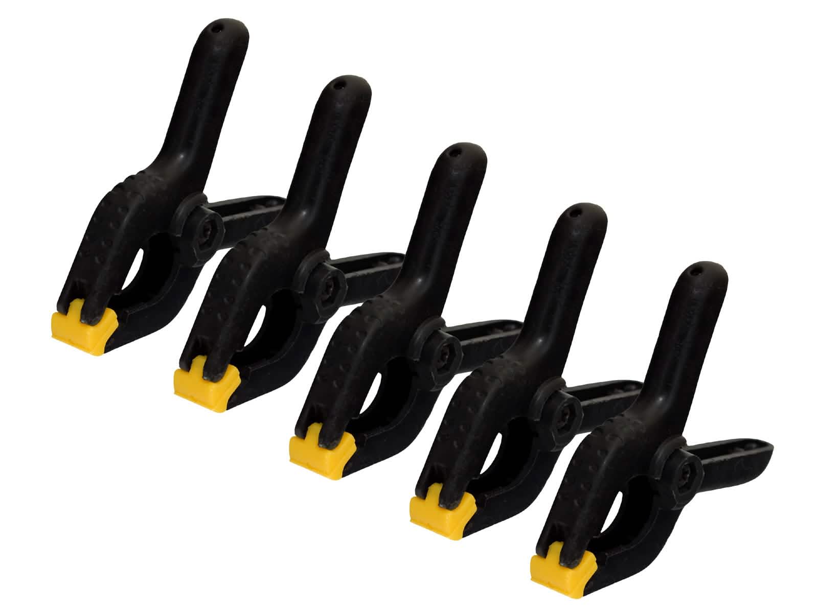 5 Pack of 2" Spring Clamps 50mm Quick Grip Clips | Ideal for Jewellery and Model Making Crafts DIY