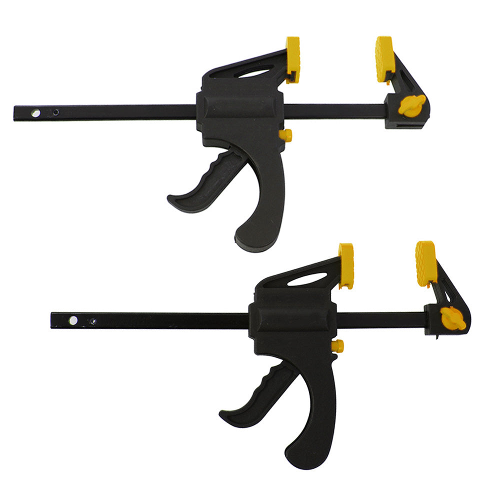 2pc Mini Ratchet Speed Clamps 100mm 4" Trigger Vice Grips Rapid Bar Spreaders