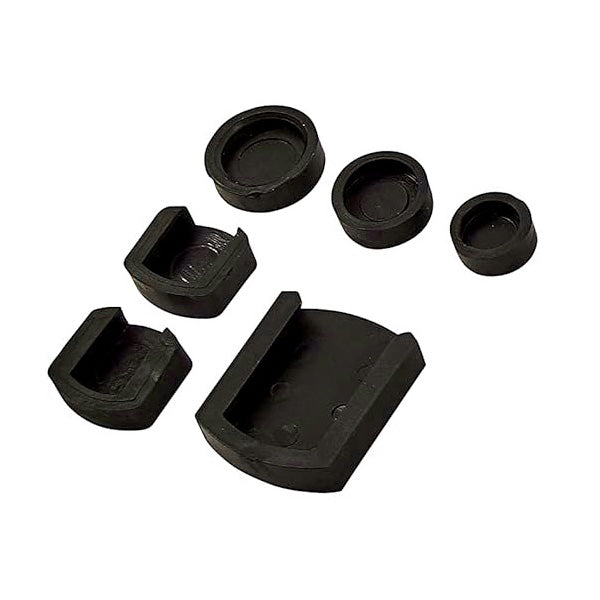 3pc Heavy Duty G Clamp Set 2" 3" 4" inc. Soft Jaw Pads | 50mm, 75mm, 100mm Woodworking G-Clamps