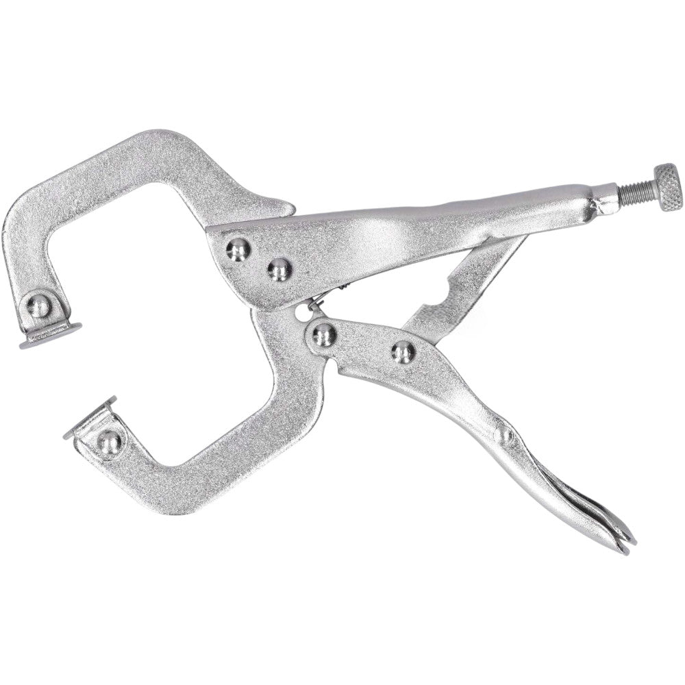 C CLAMPS LOCKING MOLE GRIP MINI ADJUSTABLE  C-CLAMP WELDING PLIERS 3PC (4" & 6")