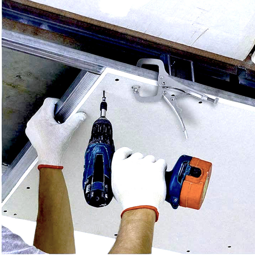 C CLAMPS LOCKING MOLE GRIP MINI ADJUSTABLE  C-CLAMP WELDING PLIERS 3PC (4" & 6")