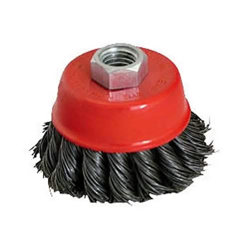 80G Flap Disc + Twist Knot Flat Wire Wheel + 75mm Cup Brush Angle Grinder Kit