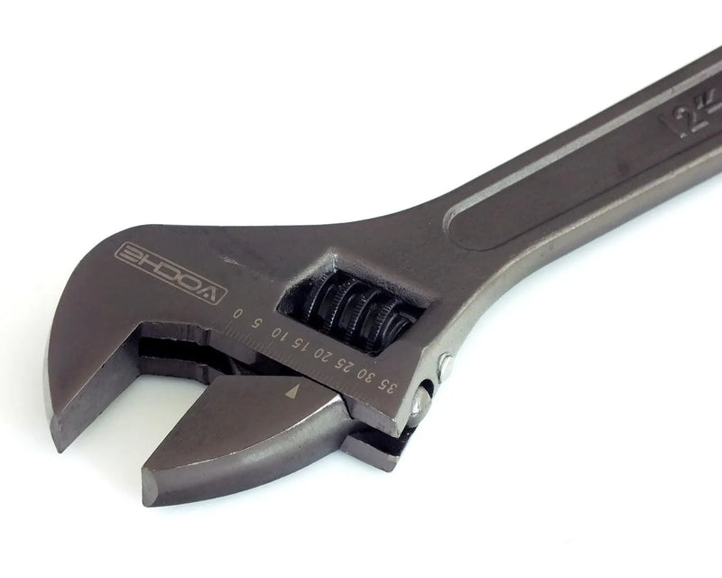 Adjustable Wrench 10" Heavy Duty Shifting Black Spanners Voche - tooltime.co.uk