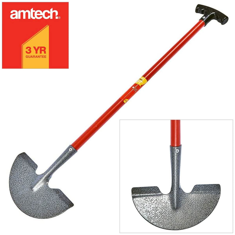 Amtech CARBON STEEL LAWN EDGING KNIFE IRON GARDEN GRASS BORDER EDGER EDGE CUTTING TOOL