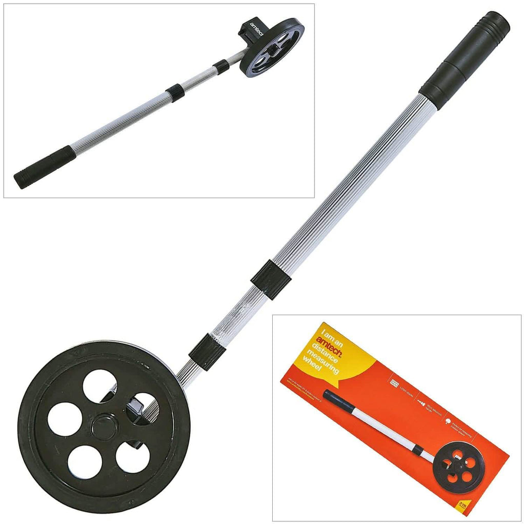 £13.99 Telescopic Distance Measuring Wheel Extendable Handle 1Km 1000m