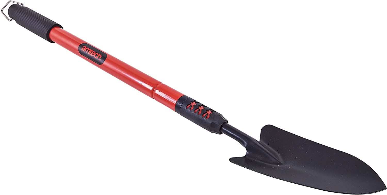 Amtech Hand Trowel Telescopic Hand Trowel Steel - Cushion Grip - Amtech - 3 Year Warranty