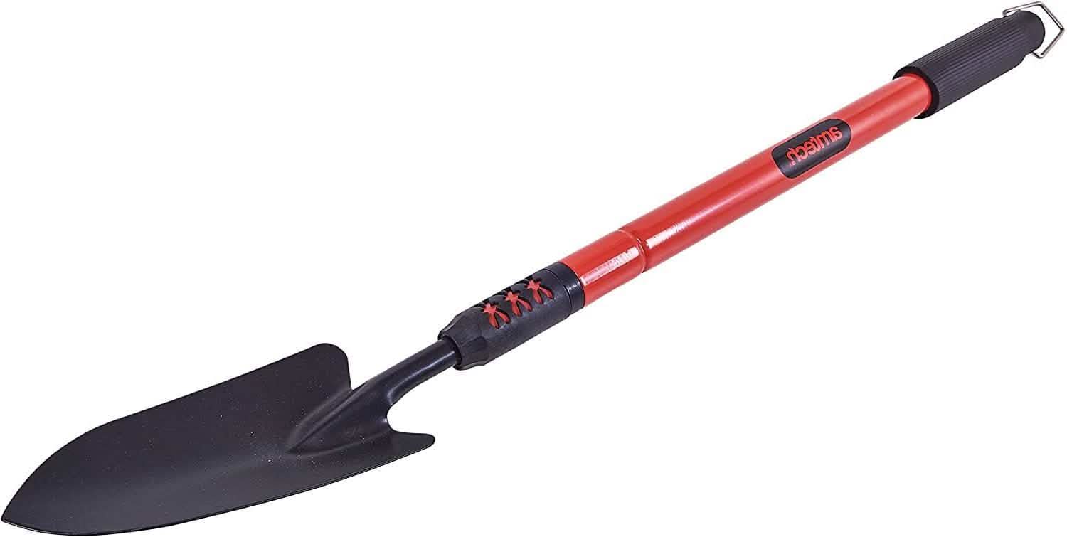 Amtech Hand Trowel Telescopic Hand Trowel Steel - Cushion Grip - Amtech - 3 Year Warranty