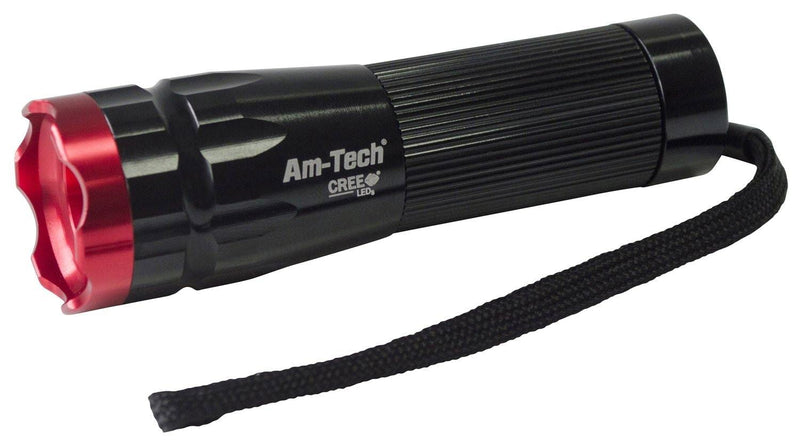 Amtech-Mega torch Cree Led Torch Zoomable inc Batteries --10 Year Warranty -- Waterproof