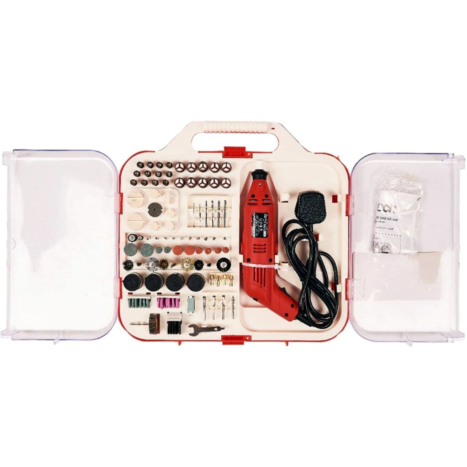 Electric Mini Rotary Drill Bit Set Storage Case 162Pc 130W Amtech F2830 3 Year Warranty