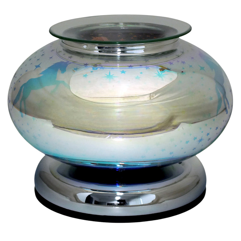 Electric Scented Wax Tart Melt Warmer with 3D Unicorn Design | Touch Control Lamp Aroma Fragrance Diffuser