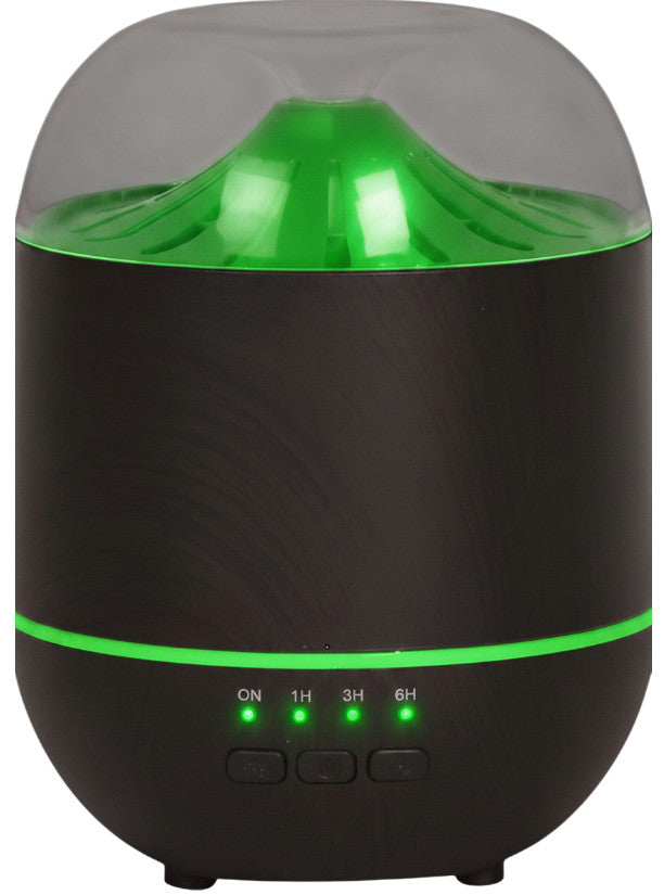 Electric Ultrasonic Diffuser Aromatherapy Essential Oil Wood Effect LED Colour