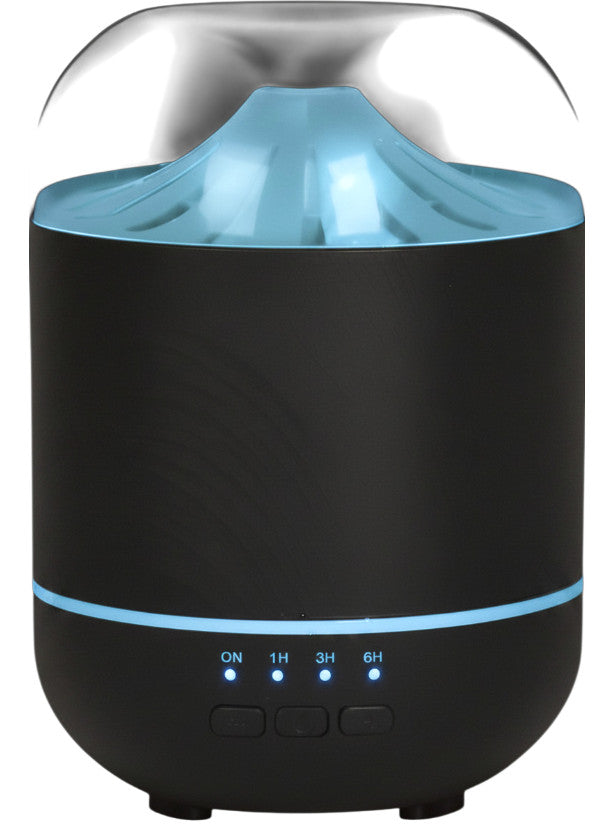 Electric Ultrasonic Diffuser Aromatherapy Essential Oil Wood Effect LED Colour