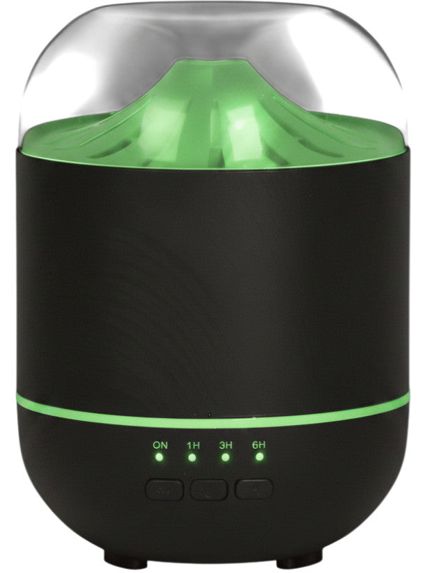 Electric Ultrasonic Diffuser Aromatherapy Essential Oil Wood Effect LED Colour