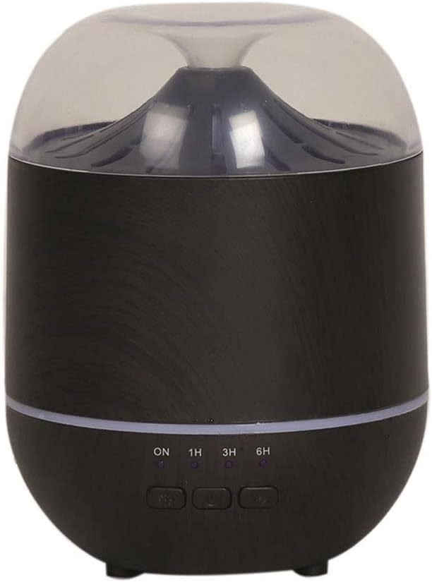 Electric Ultrasonic Diffuser Aromatherapy Essential Oil Wood Effect LED Colour