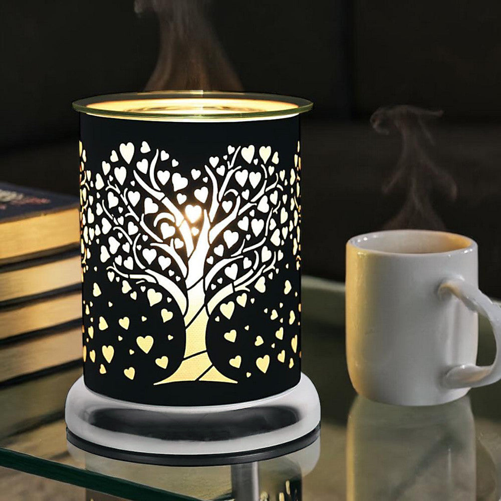 Wax Tart Warmer Melter with Scented Wax Melts Aroma Touch Lamp Fragrance Diffuser Tree of Life