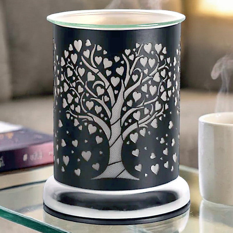 Scented Wax Tart Melter Warmer Aroma Touch Lamp Tree of Life Fragrance Diffuser