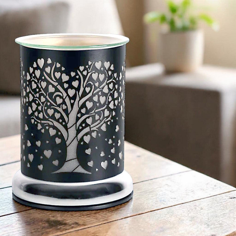 Wax Tart Warmer Melter with Scented Wax Melts Aroma Touch Lamp Fragrance Diffuser Tree of Life