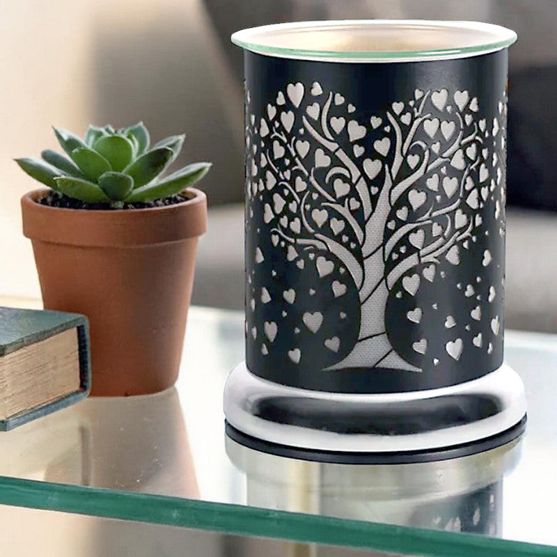 Wax Tart Warmer Melter with Scented Wax Melts Aroma Touch Lamp Fragrance Diffuser Tree of Life