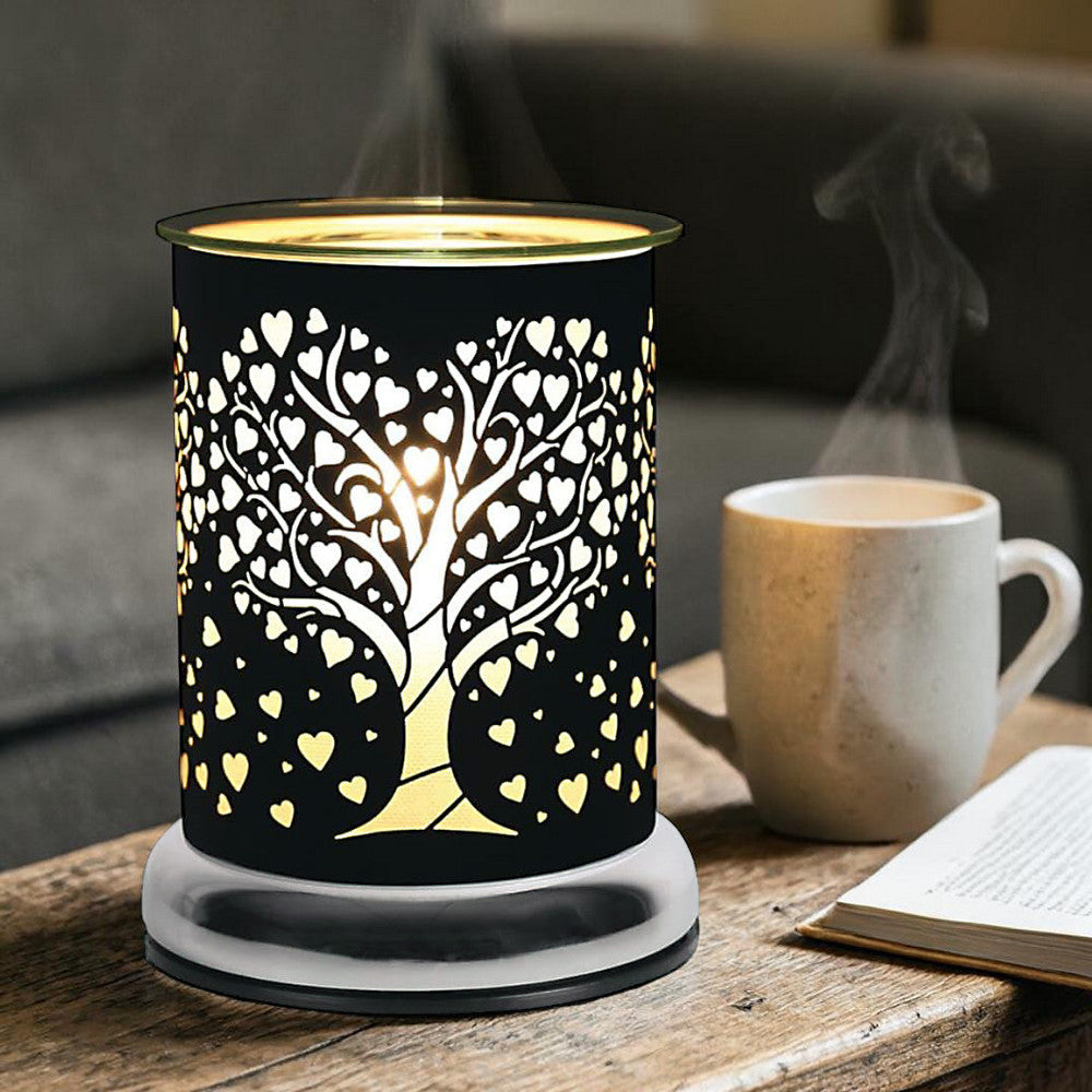 Scented Wax Tart Melter Warmer Aroma Touch Lamp Tree of Life Fragrance Diffuser