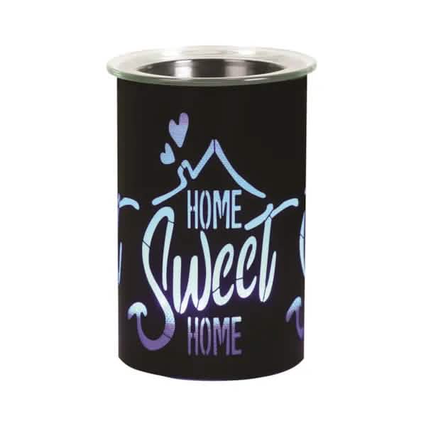 Electric Wax Melter Home Sweet Home LED Colour Changing Aroma Fragrance Diffuser