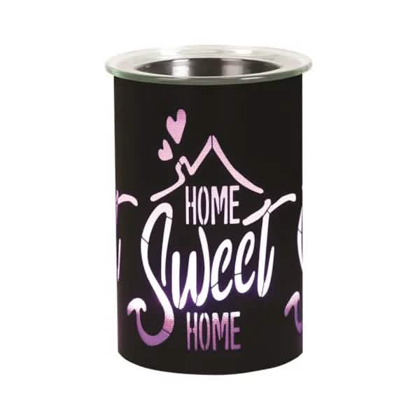 Electric Wax Melter Home Sweet Home LED Colour Changing Aroma Fragrance Diffuser