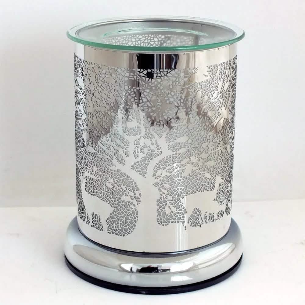 Aroma Accessories Electric Touch Control Aromatherapy Lamp Scented Wax Melt Burner Forest Scene