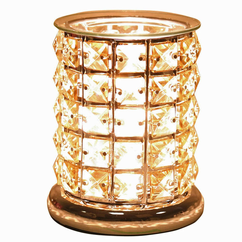 Aroma Accessories oil warmer ELECTRIC WAX BURNER AROMA MELT WARMER WITH TOUCH CONTROL - AMBER CRYSTAL