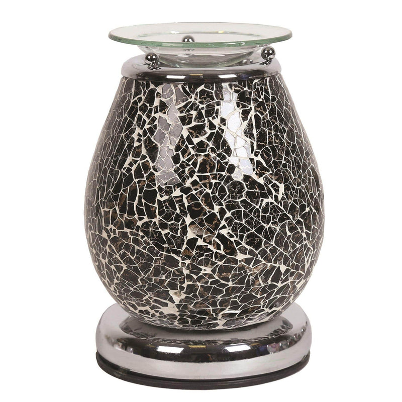 Aroma Accessories oil warmer Electric Wax Burner Aroma Melt Warmer With Touch Control - Black Crackle