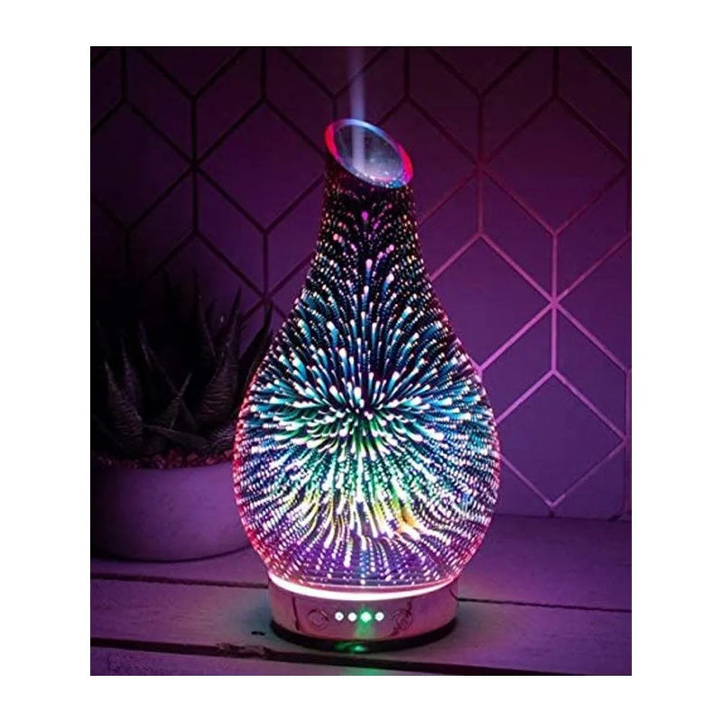 Aroma Lamp Humidifier Scented Oil Diffuser Choice - Colour Changing - tooltime.co.uk