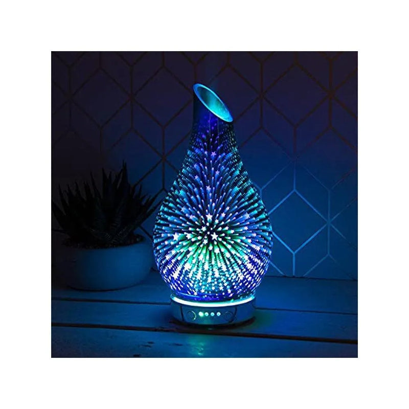 Aroma Lamp Humidifier Scented Oil Diffuser Choice - Colour Changing - tooltime.co.uk