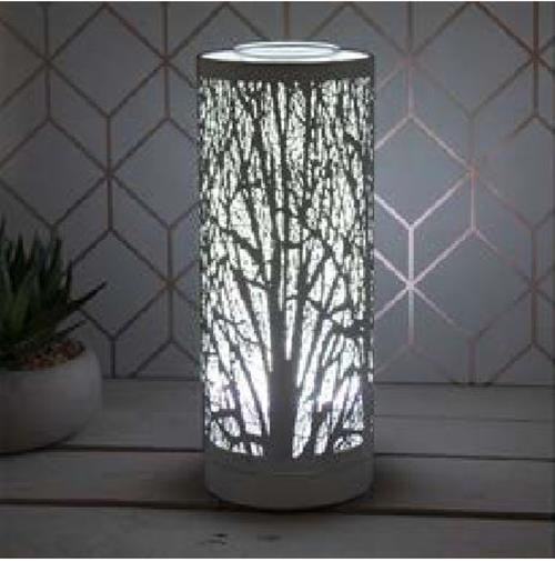Aroma Lamp Oil Burner Forest Wax Melt Multi Colour Changing 7 LED - tooltime.co.uk
