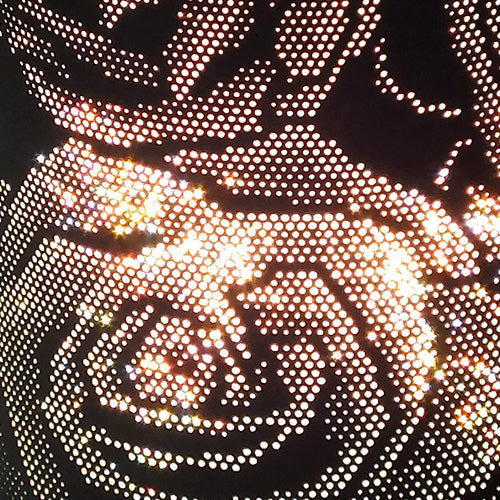 Electric Aroma Lamp Wax Tart Melter and Scented Oil Burner | Black Rose Design Fragrance Diffuser plus Sandalwood Wax Melts