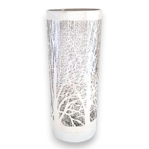 Astin Of London oil warmer Tree Lamp Oil Burner Wax Melt Touch Control 3 Light Levels Aromatherapy - Silver