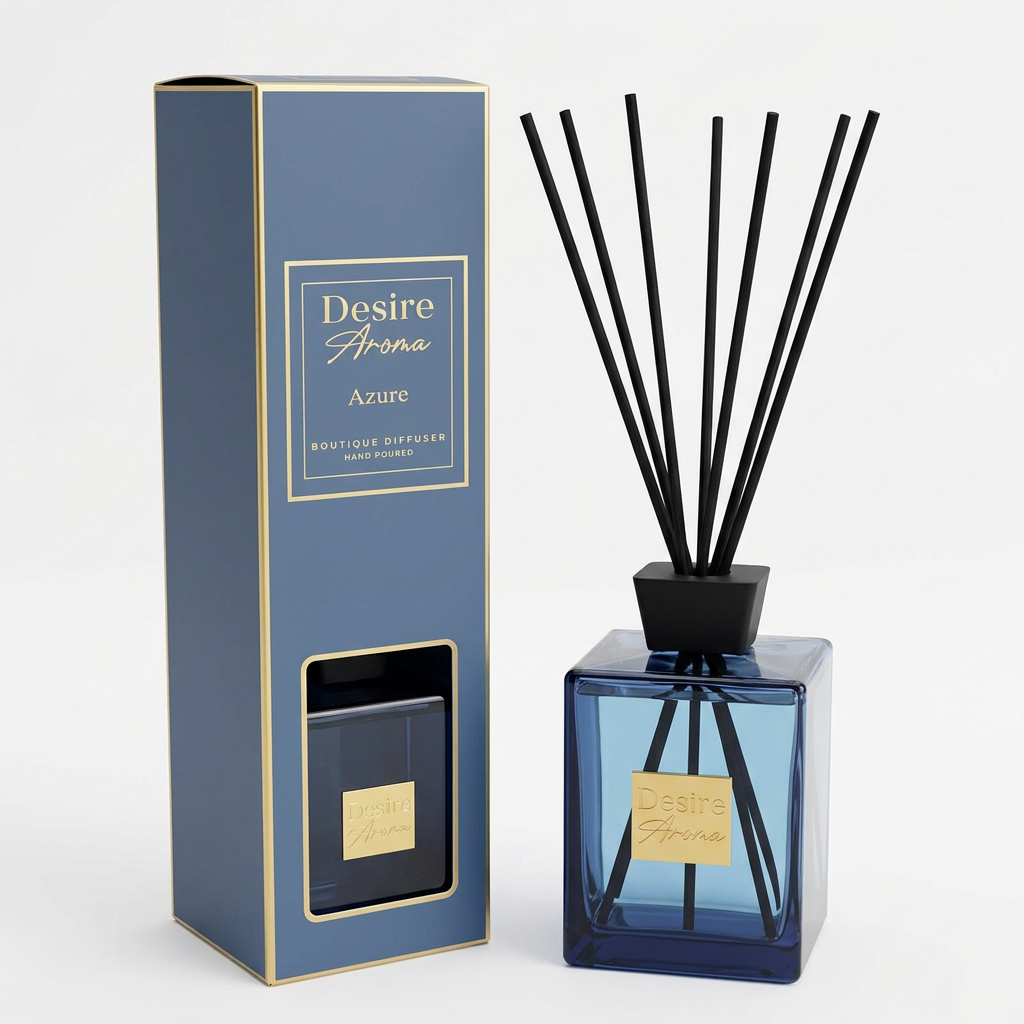 Azure diffuser with presentation box