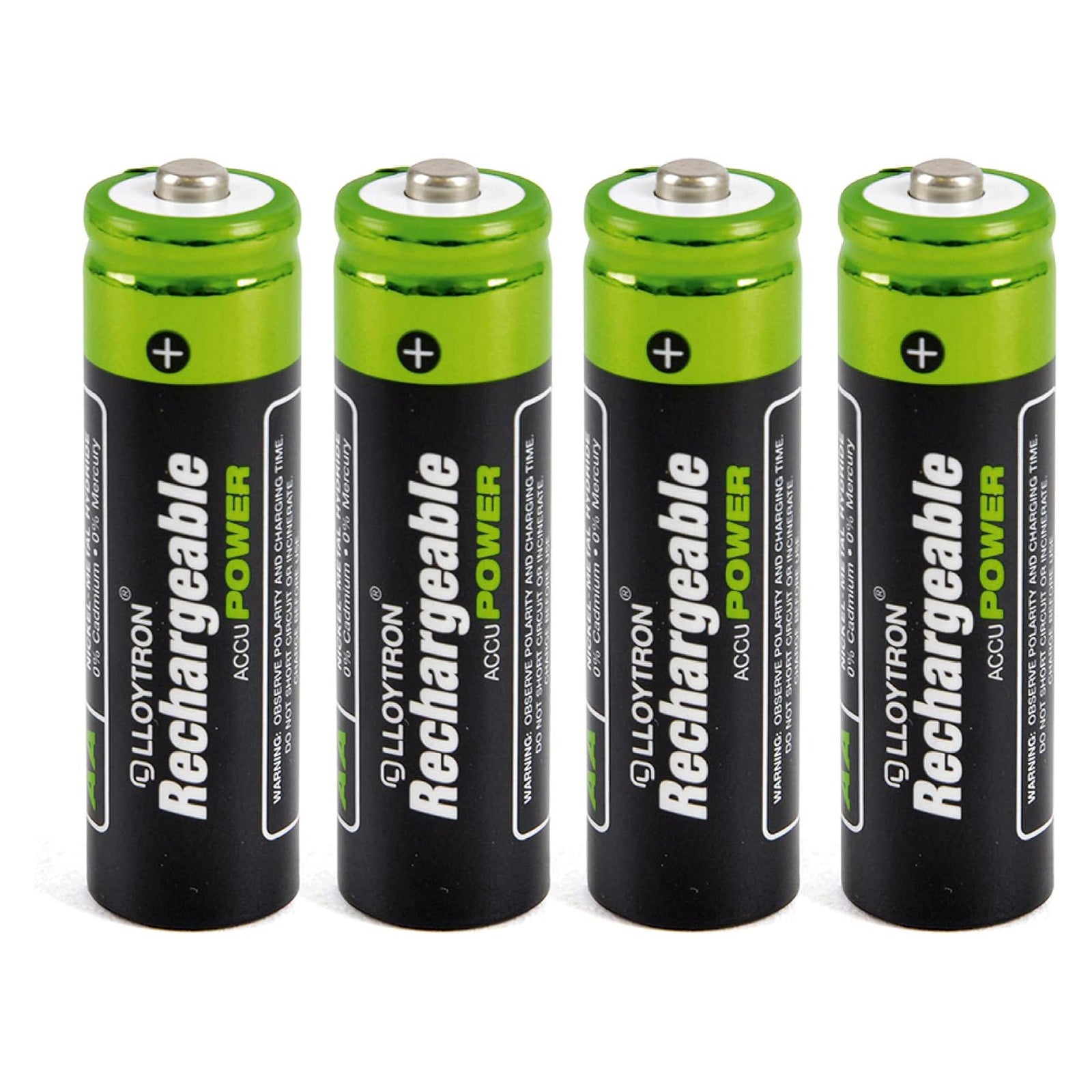 Ultra Fast Plug-in Smart Battery Charger + 8 AA & AAA  Rechargeable NiMh Batteries