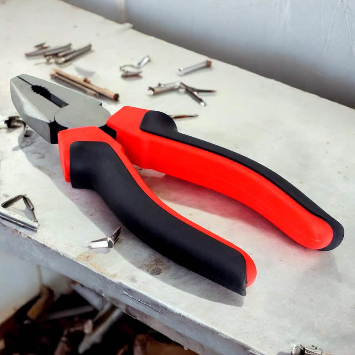 Voche 6" 150mm Combination Pliers | Heavy Duty Heat Treated Steel with Non Slip Grips